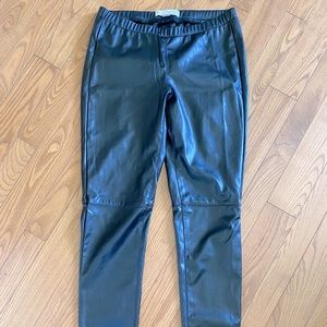 Michael Kors Faux Leather Leggings